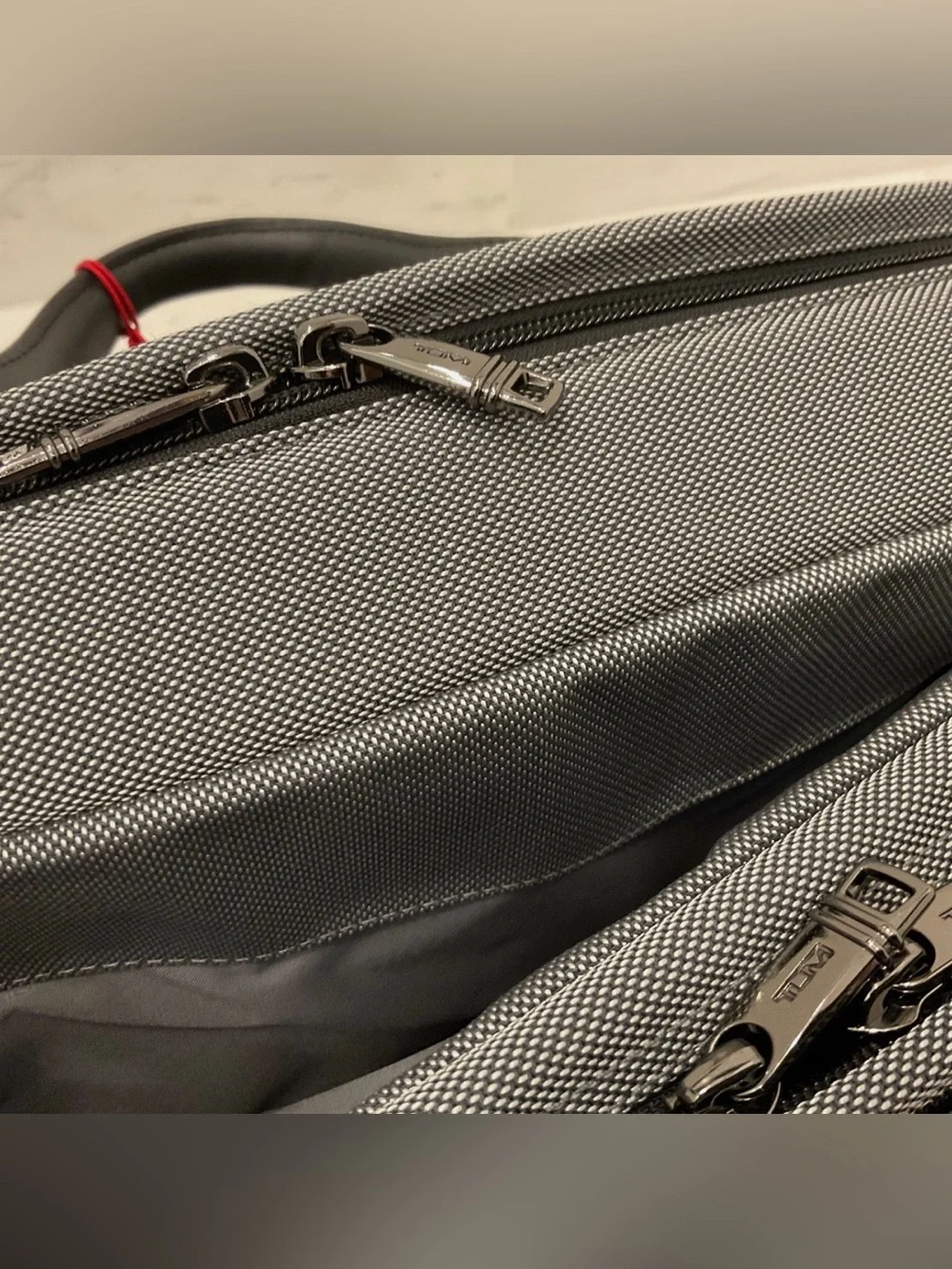 NEW Tumi ALPHA X 15.75” Organizer Laptop Brief Briefcase - METEOR GRAY & BLACK